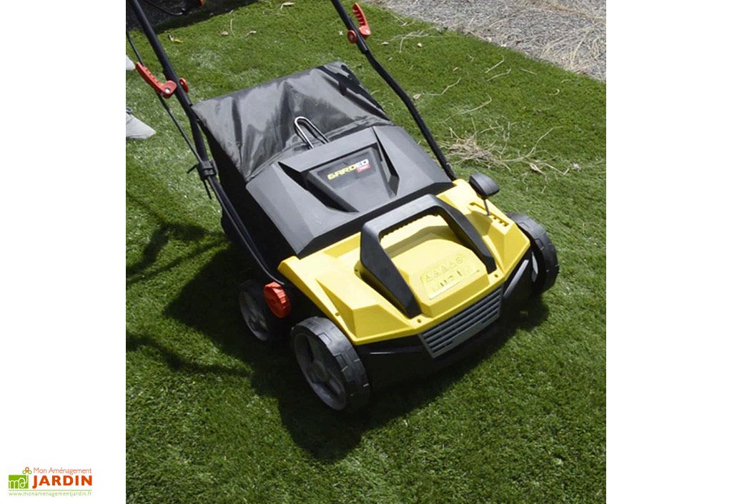 Brosseuse Électrique Aspirante pour Gazon Synthétique 1600 W - AG’CO