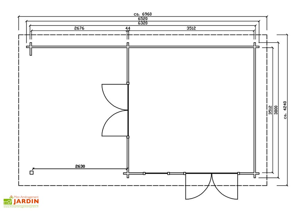 Abri De Jardin En Bois D Epicea A Toit Plat Avec Carport Ulvila