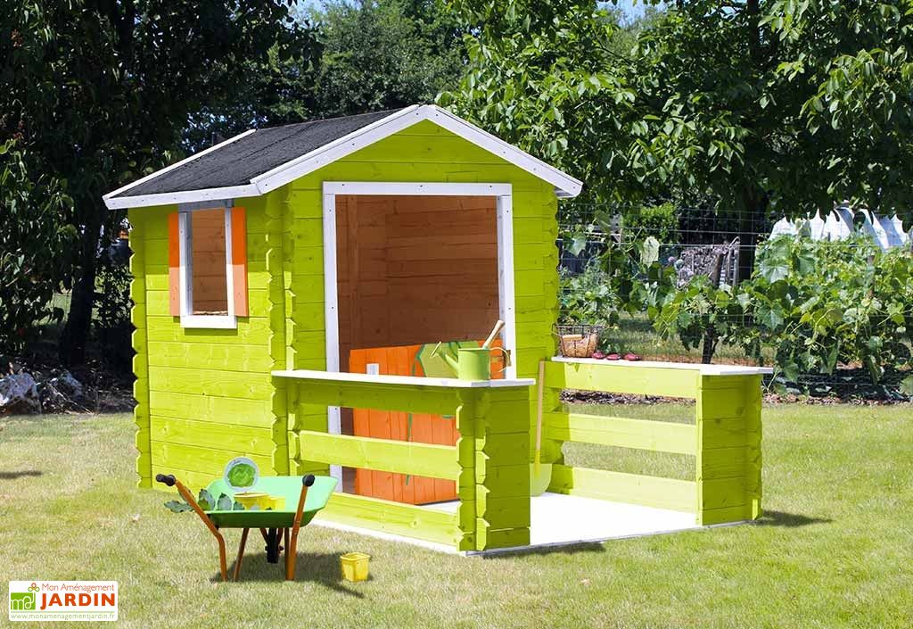 Cabane En Bois Avec Terrasse Praline 2 30 M Soulet