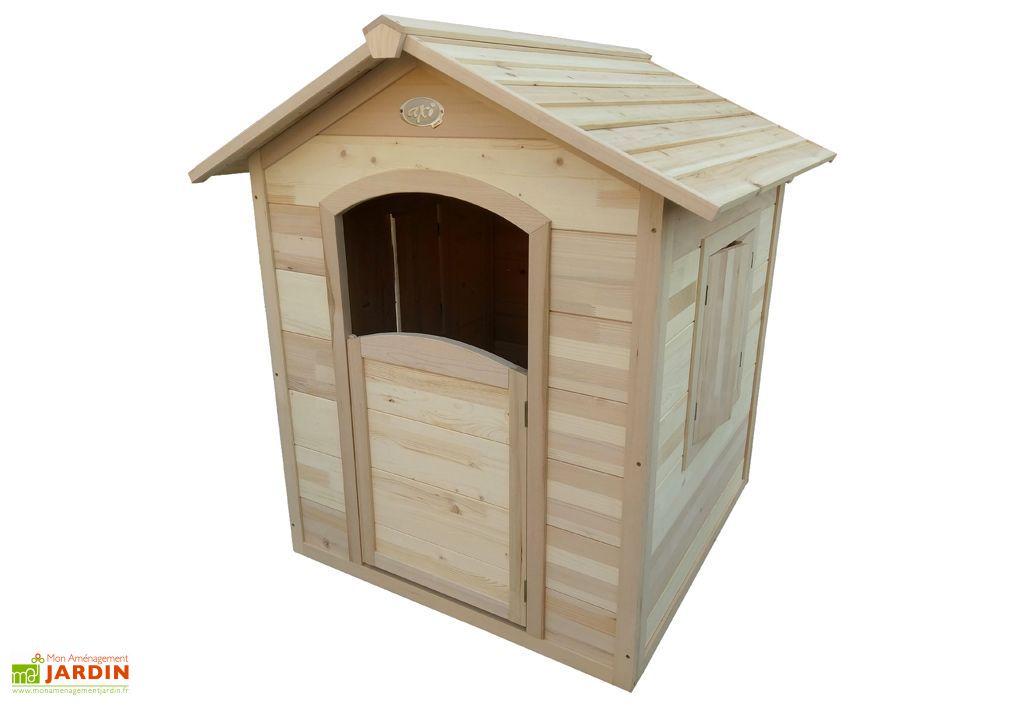 Bois Francais Imputrescible Cabane En Bois Pour Enfant Playhouse Britt Axi