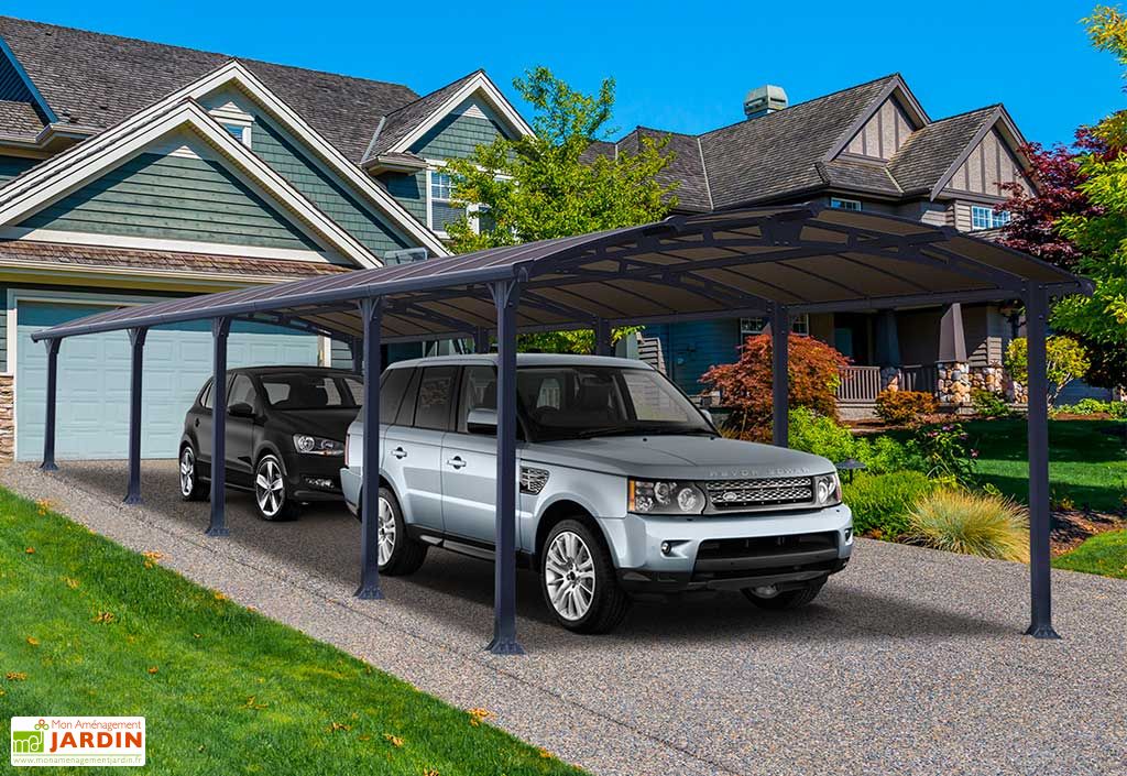 Carport En Aluminium Et Polycarbonate Arcadia 10600 38 M Palram