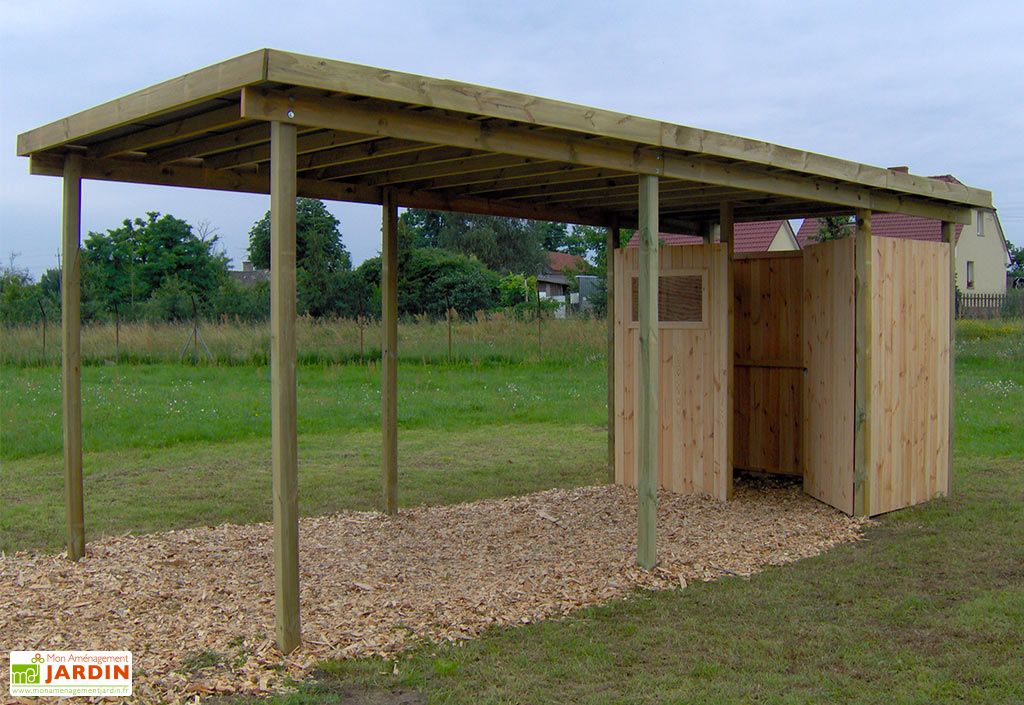 Carport Avec Remise Mon Amenagement Jardin