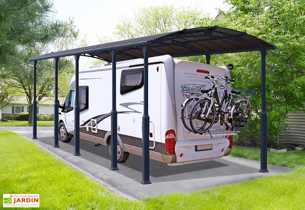 Carport Camping Car Aluminium Polycarbonate Alpine 10600 38 M