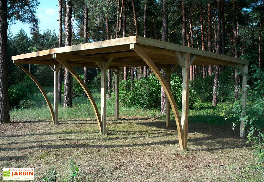 Gardenas Gent Carport 600x670 Cm Hout Carport Houten Kaders Hout