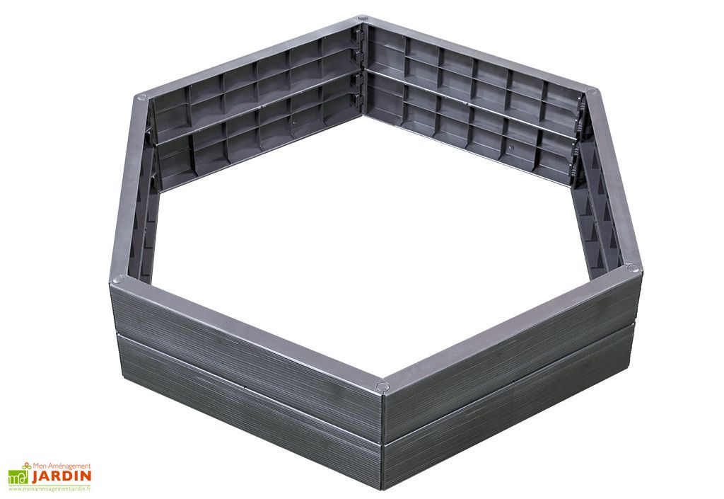 carre potager empilable en polypropylene ergo 110 cm lot de 2 garantia