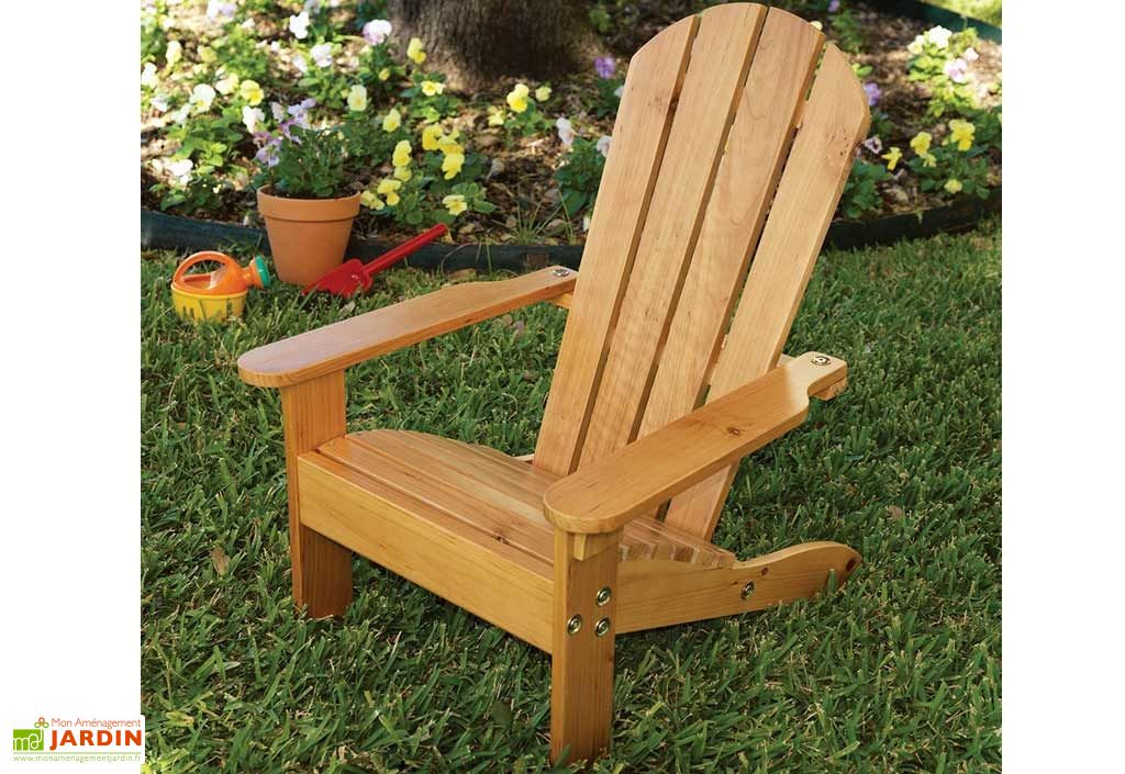 Fauteuil Adirondack Pour Enfants En Bois Miel Kidkraft