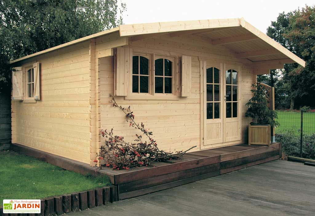 Abri De Jardin Bois Chamonix 40mm 478x418cm Solid