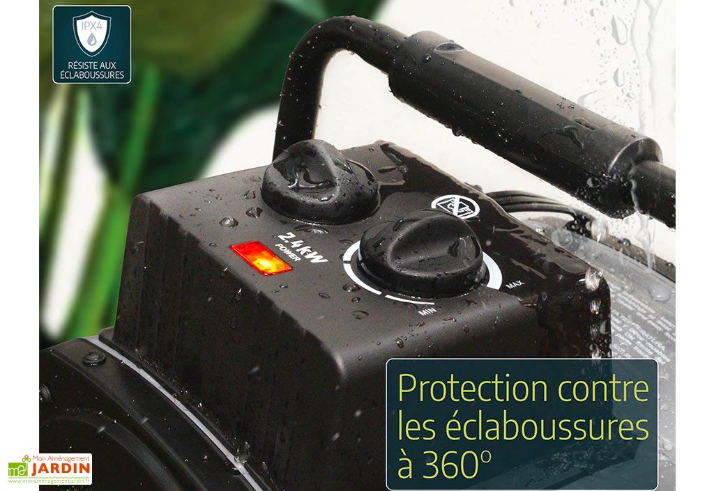 Chauffage Electrique Portable Pour Serre De Jardin 2400 W Palram