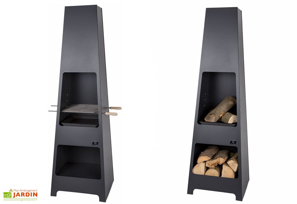 cheminee d exterieur chemin 233 e d ext 233 rieur barbecue noir mat socadis cheminee d exterieur chemin 233 e d ext 233 rieur barbecue noir mat socadis