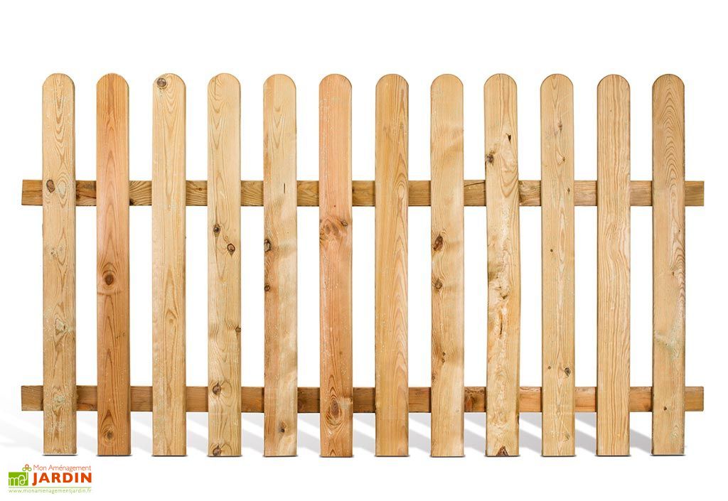 Cloture En Bois Stackette 180x100cm L H Burger