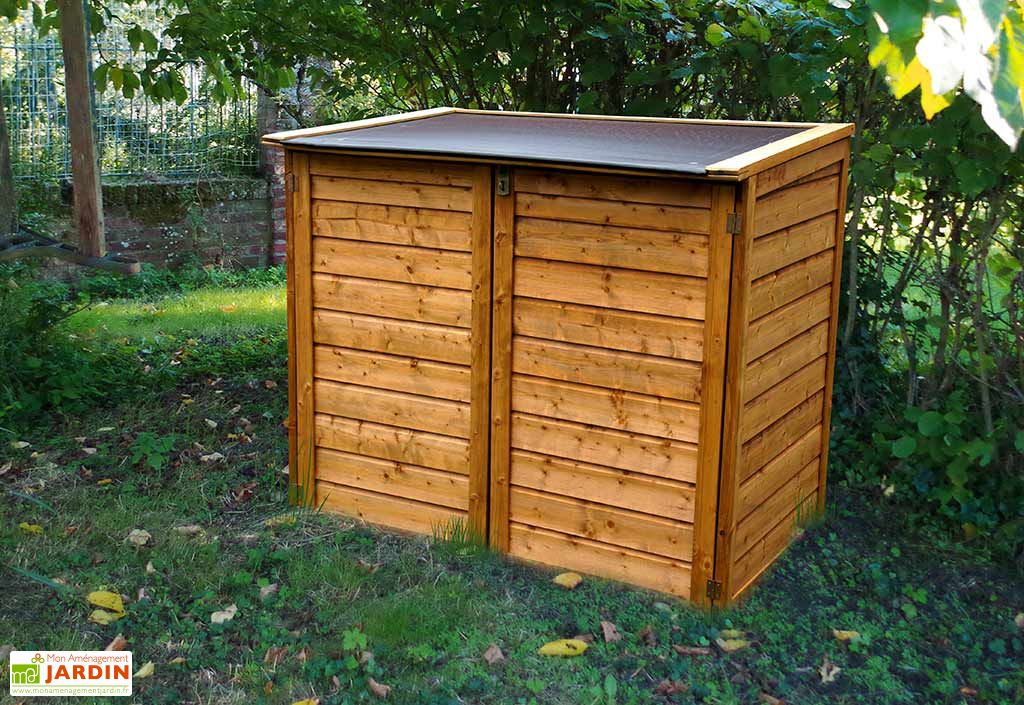 Coffre De Rangement En Bois Autoclave Trocadero 1350 L Chalet Jardin