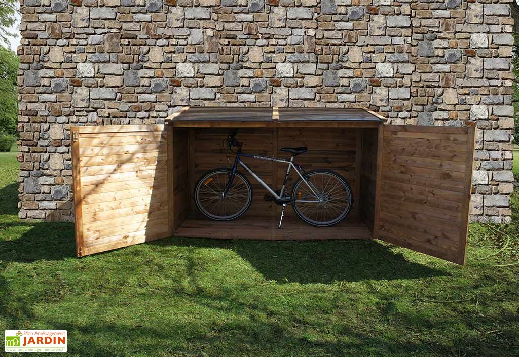 Coffre De Rangement En Bois Autoclave Trocadero 2000 L Chalet Jardin