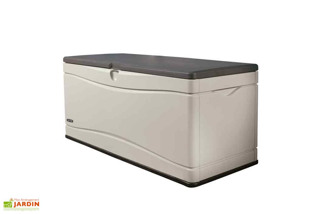 Coffre De Rangement Interieur Exterieur En Polyethylene 492l