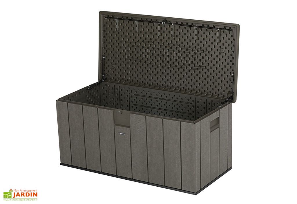 Coffre De Rangement En Lifetime En Pehd Imitation Bois 570 L