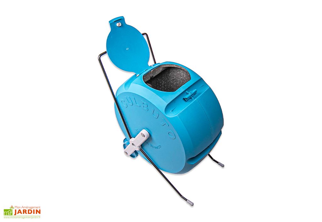 composteur urbain rotatif en polypropylene culbuto formacompost