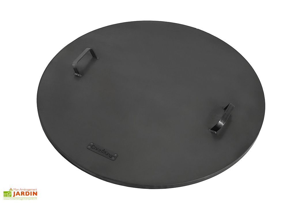 Grille De Cuisson En Acier Pour Brasero 60 Cm - 4 Poignées, épaisseur 5 Mm, Compatible Cookking Et Autres Marques - 6