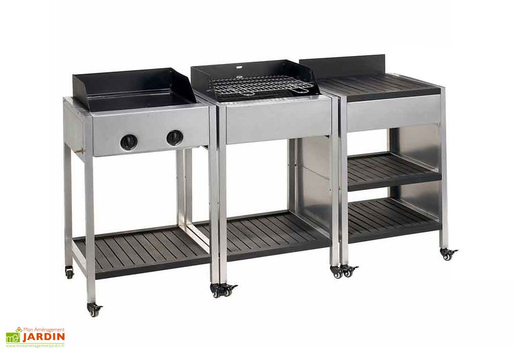 cuisine exterieur inox cuisine d ext 233 rieur 3 modules desserte bbq plancha cook in garden cuisine exterieur inox cuisine d ext 233 rieur 3 modules desserte bbq plancha cook in garden