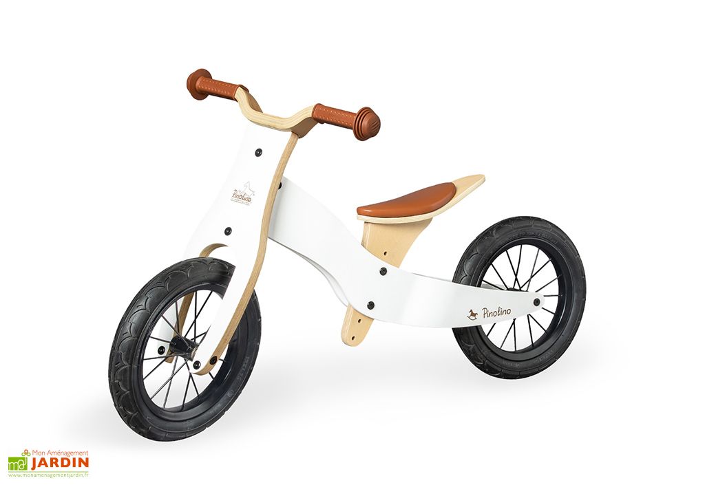 Draisienne Bois Evolutive Velo Sans Pedale 3 Roues Oskar Pls Col Pinolino