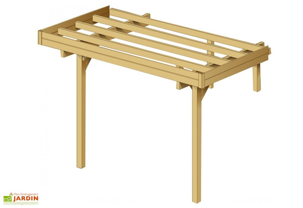 Extension Pour Carport Modulable Solid 4x5m Solid
