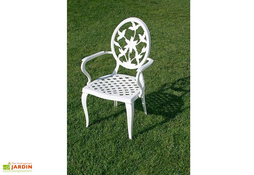 Fauteuil de Jardin en Aluminium Versailles Fauteuil de Jardin en Aluminium Versailles