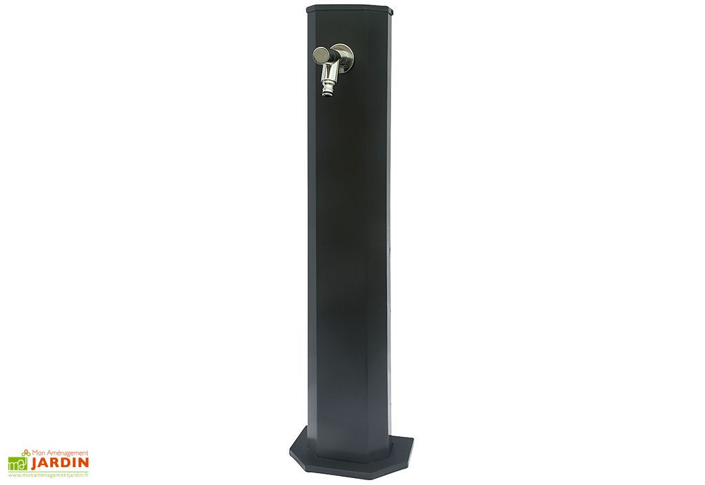 Fontaine De Jardin Colonne En Zinc Vahanga 1 M Anthracite Delta