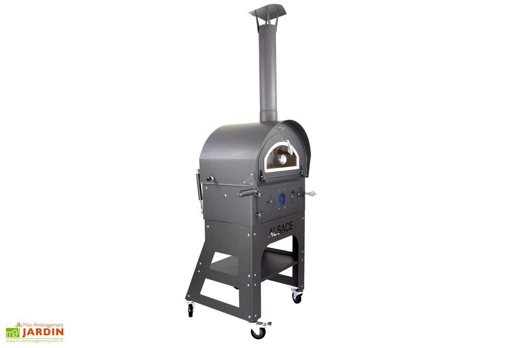 Four à Pizza et Barbecue Multifonctions Acier Vulcano 3 Barbecue et four de jardin multi fonctions V3 premium L