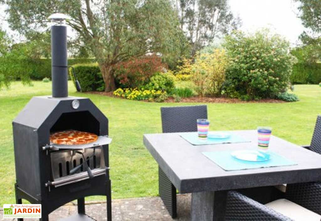 Four Pizza Barbecue Acier Steel Pizza Bbq La Hacienda