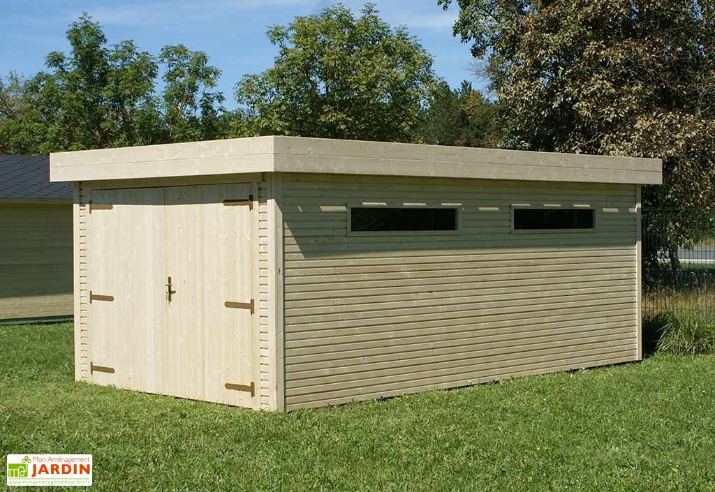 Garage En Bois D Epicea A Double Porte Kayla Luoman