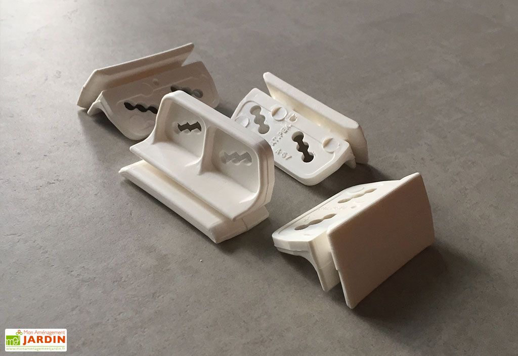 Lot De 4 Glissieres Pour Abris Spacemaker Arteflex