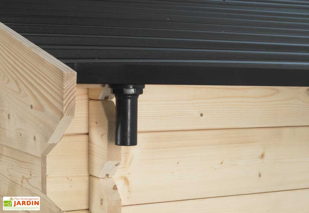 gouttiere soleil gouttiere soleil 3x2 chalet jardin