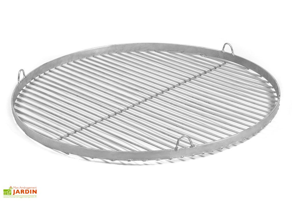 Grille de Cuisson Ronde Acier Galvanisé pour Trépied Braséro grille grille ronde Ronde en acier inoxydable grille de