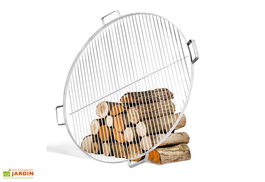 Grille de Cuisson Ronde en Acier Galvanisé pour Braséro Grille de Cuisson Ronde Acier Galvanisé pour Trépied Braséro