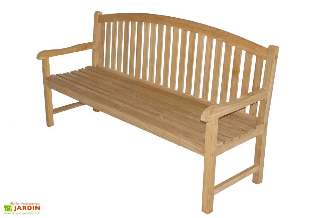 Banc de jardin Teck Oxford 120 - Banc Oxford 120 cm - Wave Banc de jardin Teck Oxford 120 - Banc Oxford 120 cm - Wave