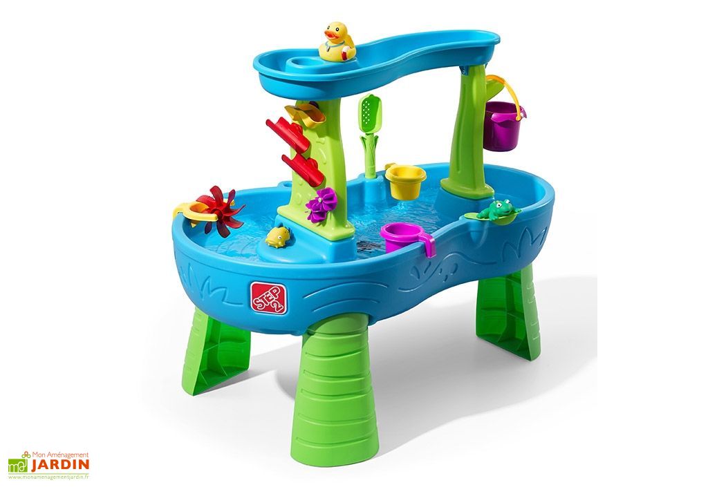 Table Pour Enfants Jeux D Eau En Plastique Etang Et Cascade Step2