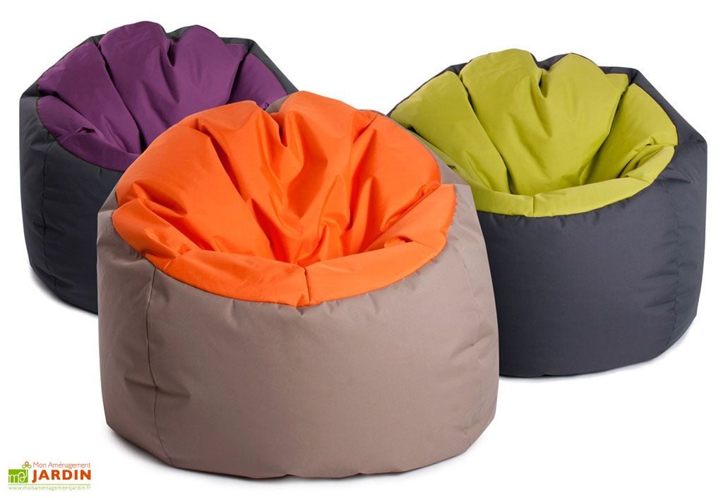 Pouf Geant Coussin Jumbo Bag Bowly Bowly Jumbo Bag