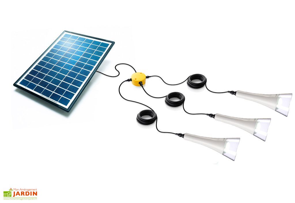 kit eclairage solaire autonome t lite x3 sundaya