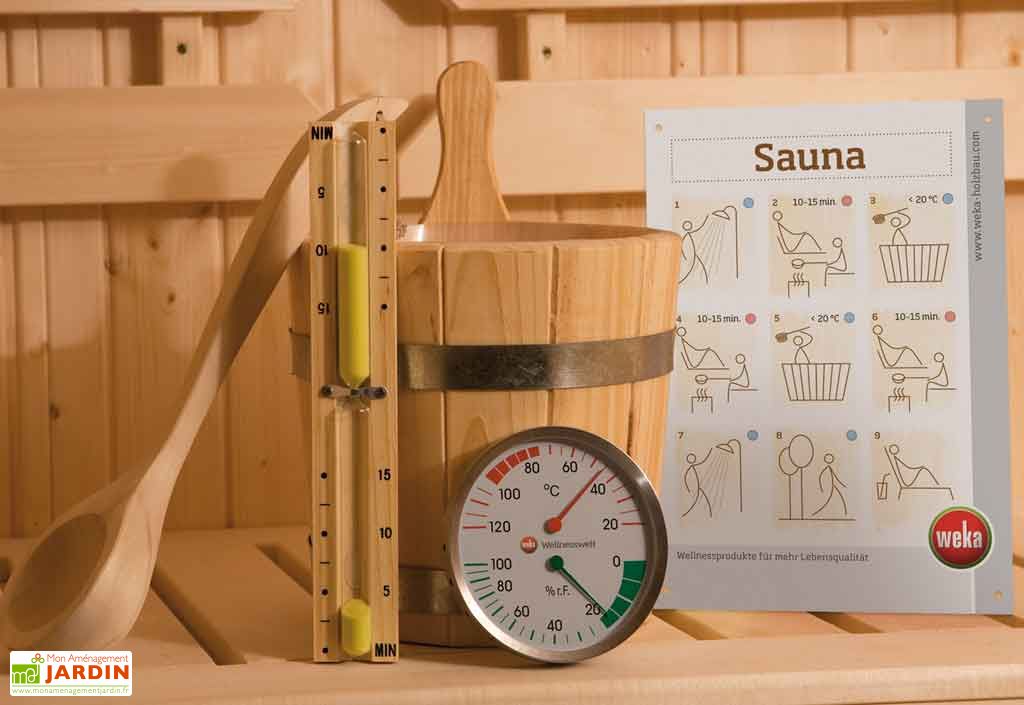 Kit d'Accessoires Saunas Premium Weka