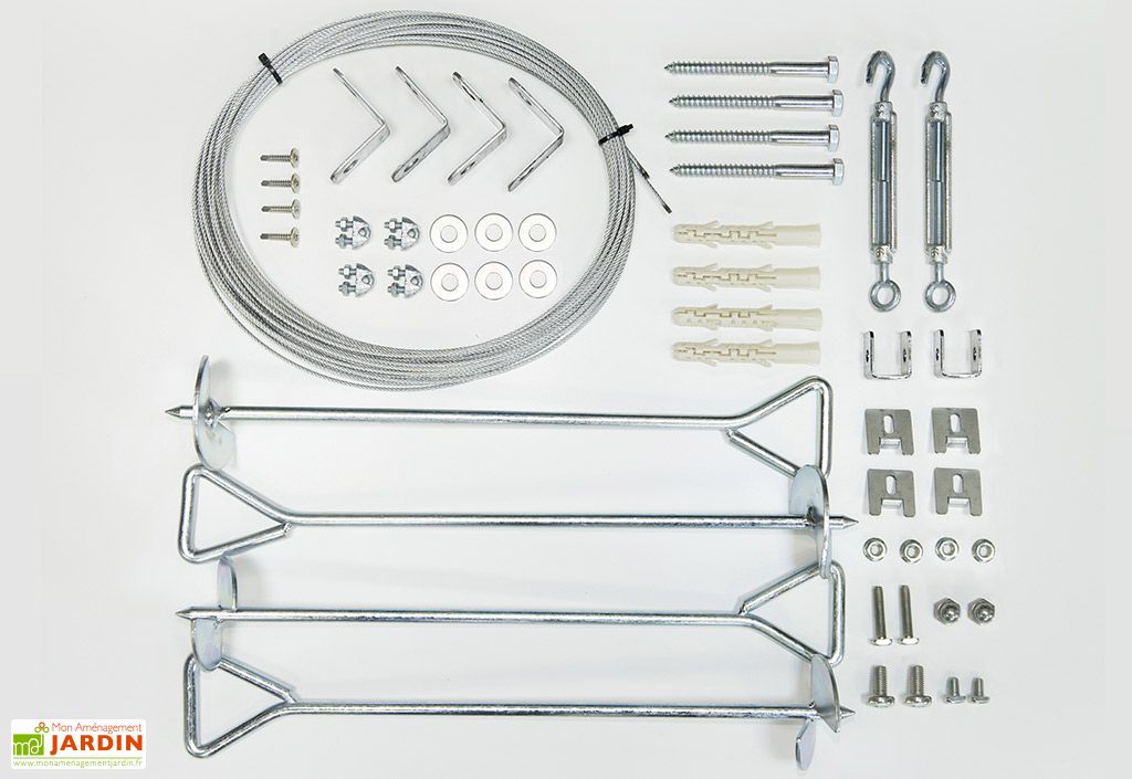 kit d ancrage pour serre et abri de jardin palram canopia canopia