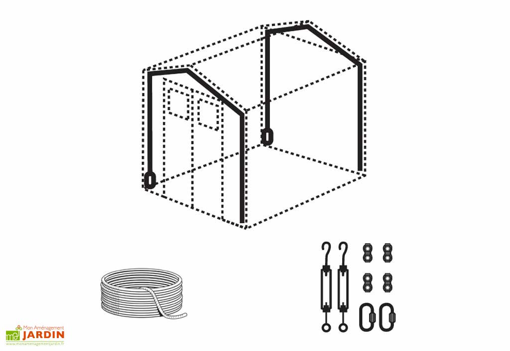 Kit d'Ancrage pour Abri PVC Grosfillex Grosfillex — free download