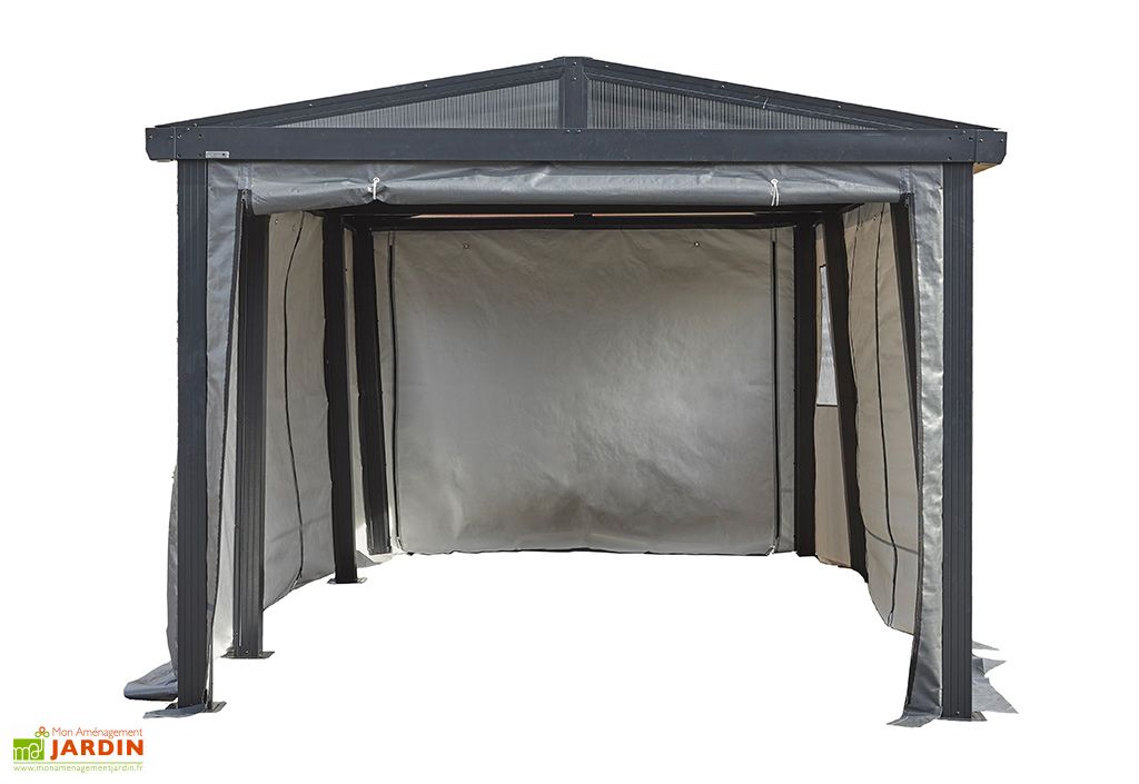Rideaux Pour Carport En Aluminium Sojag 18 M Samara 10 X 18 Sojag