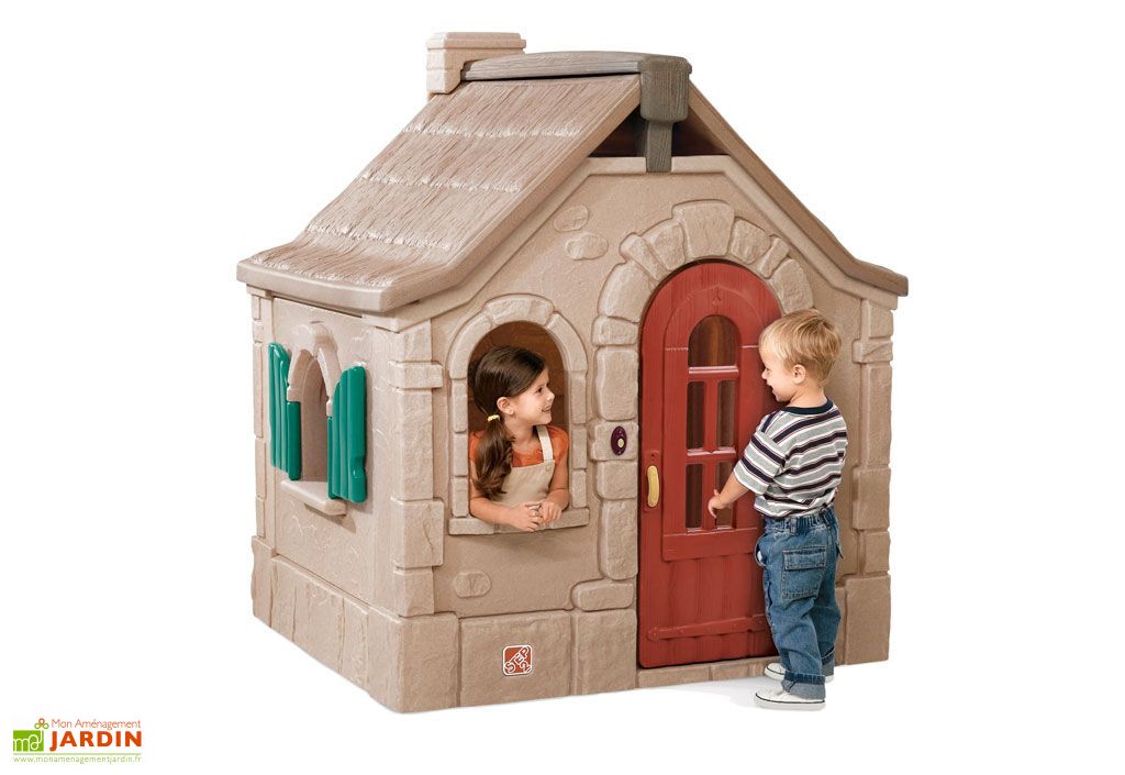 Maisonnette En Plastique Cottage Chaumiere Step2