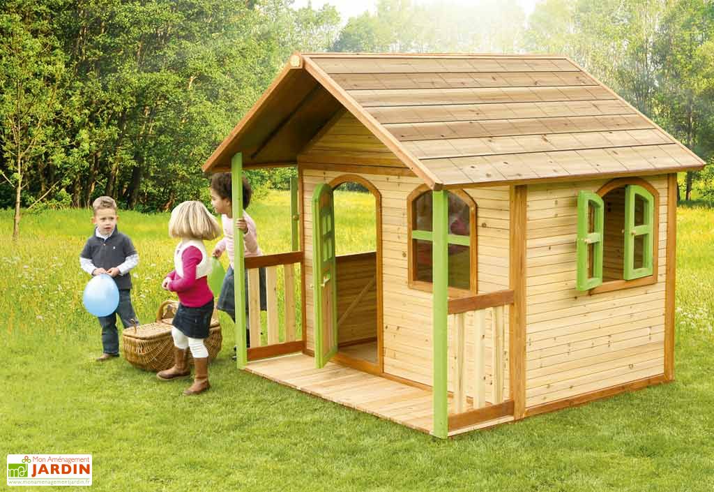 Maison Enfant Bois Milan Playhouse Milan Axi