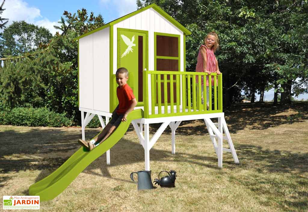 Maison Enfant Bois Rachel - Rachel (bois brut à peindre ou lasurer