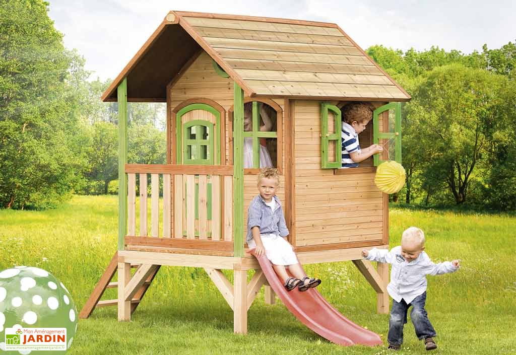 Maison Enfant Bois Tom - Playhouse Tom - Axi