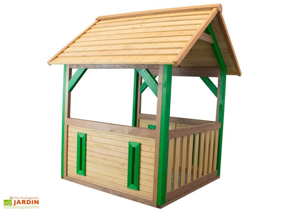 Bois Imputrescible Francais Maison Enfant Bois Cabane Jane Axi