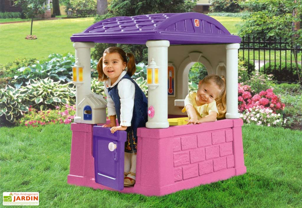 Cabane De Jardin Enfant En Plastique Maison De Jeu 4 Saisons Step2