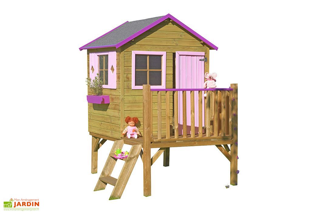 Maison pour Enfant Bois Charlotte - Cerland