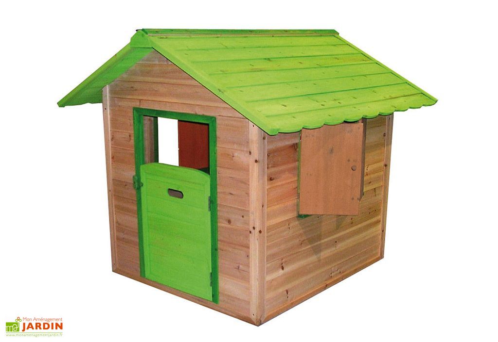 Maison Enfant Bois Mila - Maisonnette bois "MILA" - Amca