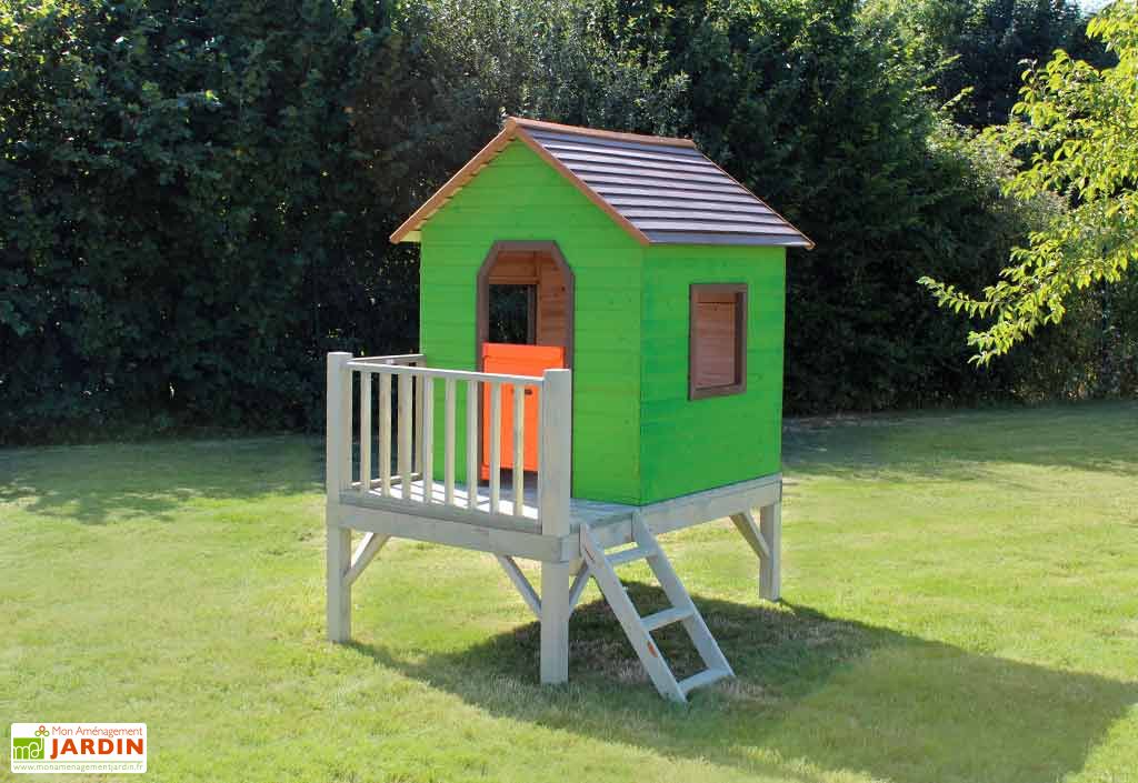 Maison Enfant Bois Adam sur Pilotis - Soulet