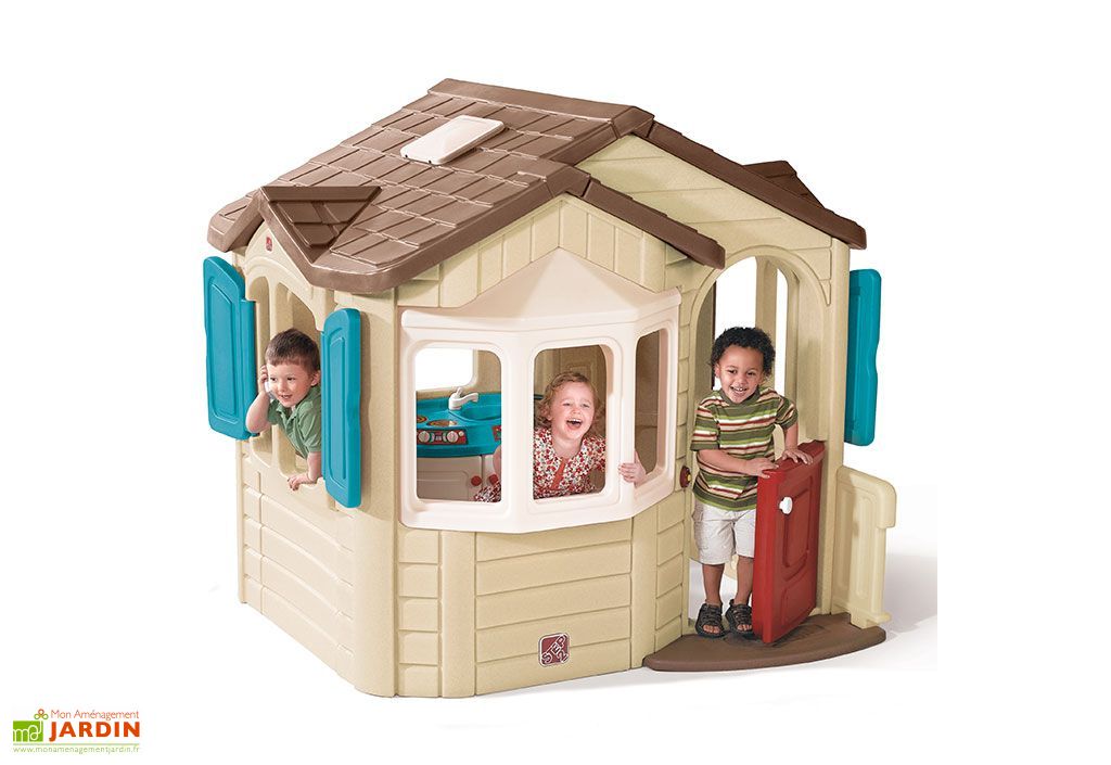 Cabane en plastique pour enfant